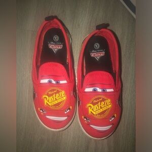 Disney Pixar Cars Red Canvas Shoes